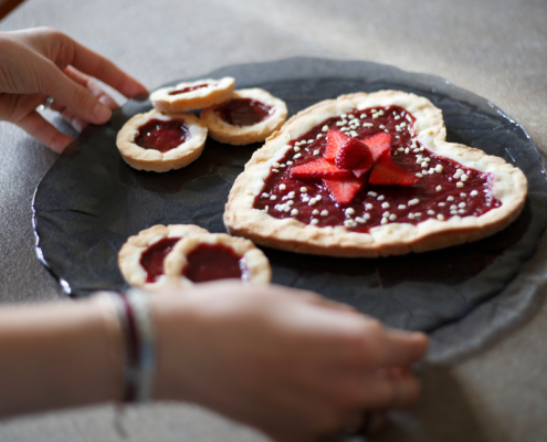 Crostatine alle fragole